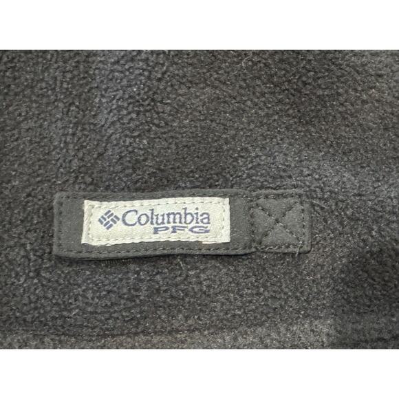 Columbia PFG Black 1/4 Zip Fleece Pullover - Women's Size L - Picture 6 of 7